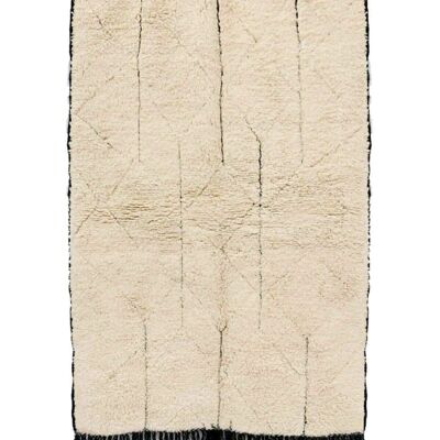 Pure wool Moroccan Berber rug 148x226