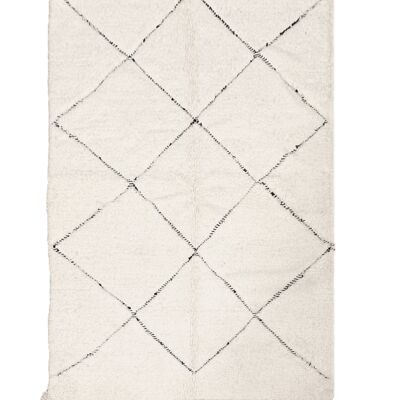 Pure wool Moroccan Berber rug 150 x 250 cm