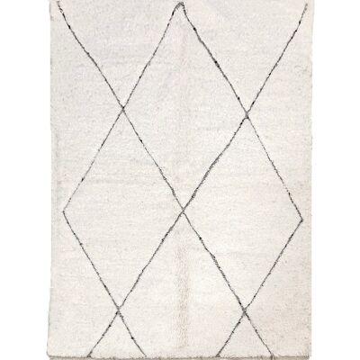 Alfombra bereber marroquí de pura lana 150 x 250 cm