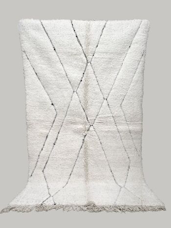 Tapis berbère marocain pure laine 150 x 250 cm VENDU 2