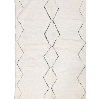 Pure wool Moroccan Berber rug 150 x 250 cm