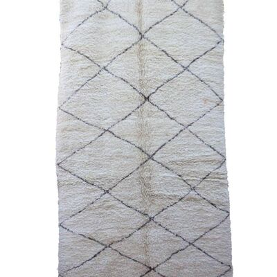 Marokkanischer Berberteppich aus reiner Wolle 166x310