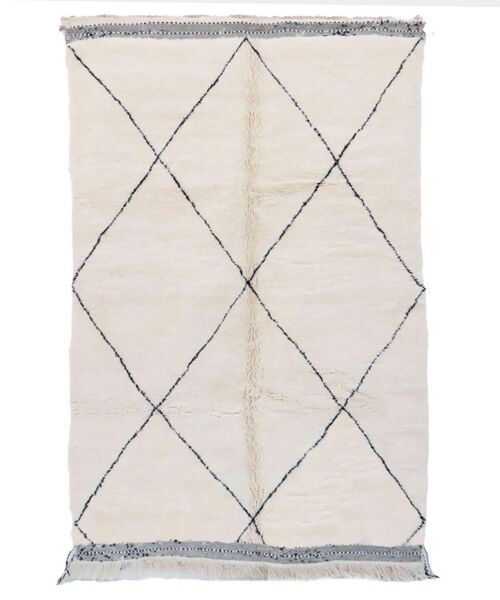 Tapis Berbere marocain pure laine 191 x 304 cm