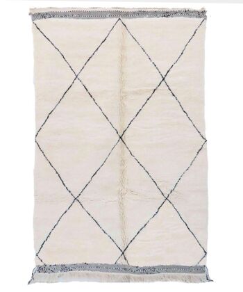 Tapis Berbere marocain pure laine 191 x 304 cm 1