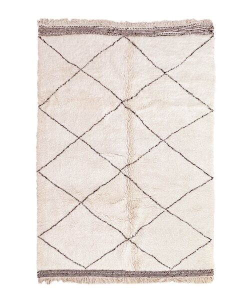 Tapis Berbere marocain pure laine 210 x 300 cm