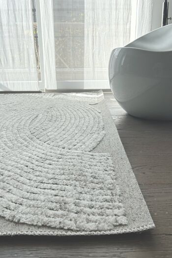 Tapis sculpté CURVE 8