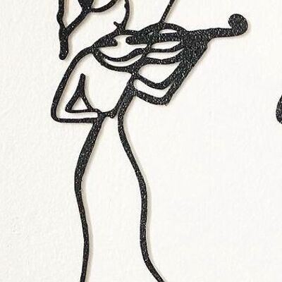 Violinist, wall decoration