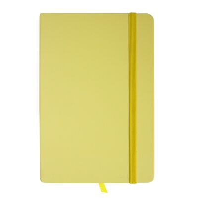 A5 Pastel Notebook - Yellow