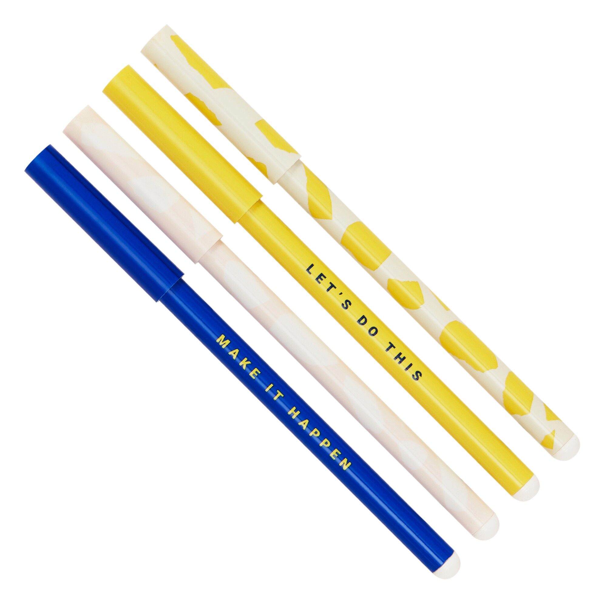 SLIM BALLPOINT PENS 4PK DREAM PLAN