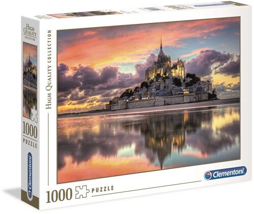 Puzzle 1000 Pièces Mont-Saint-Michel