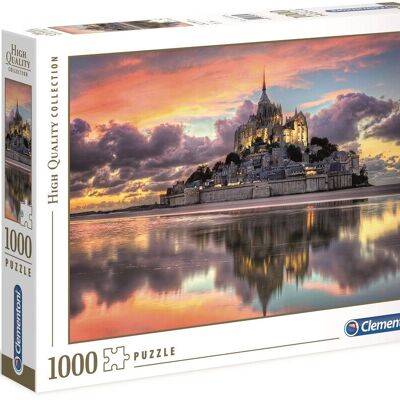 Puzzle da 1000 pezzi Mont-Saint-Michel