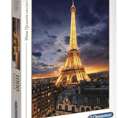 High Quality Puzzle 1000 Pieces Eiffel Tower