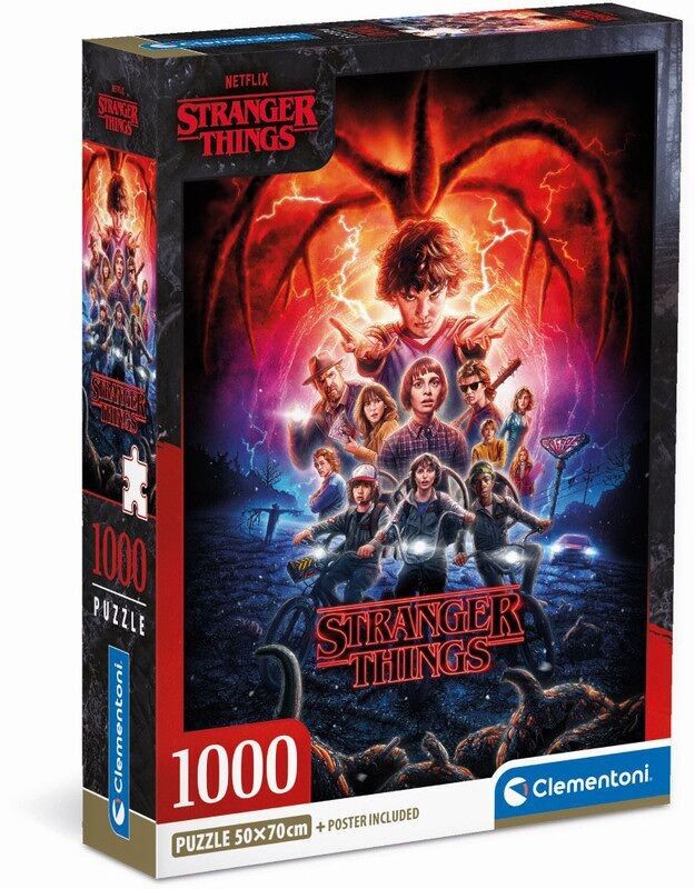 CLEMENTONI - Stranger Things 1000 Piece Puzzle