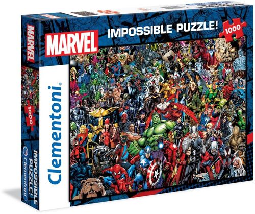 Puzzle Impossible 1000 Pièces Marvel