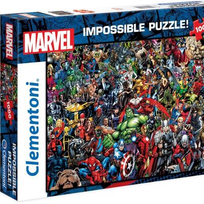Impossible Puzzle 1000 Pieces Marvel