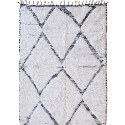 Tappeto berbero marocchino in pura lana 116x164