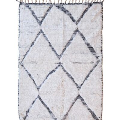 Pure wool Moroccan Berber rug 116x164