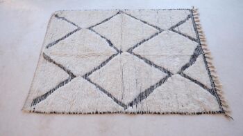 Tapis Berbere marocain pure laine 116 x 164 cm 3