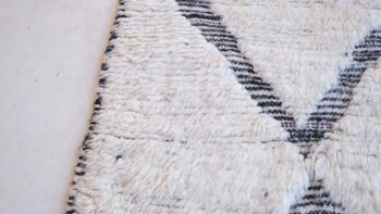 Tapis Berbere marocain pure laine 116 x 164 cm 8