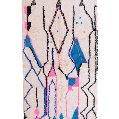 Tapis Berbere marocain pure laine 129x234