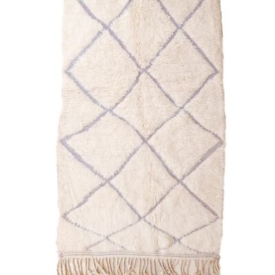 Pure wool Moroccan Berber rug 119x199