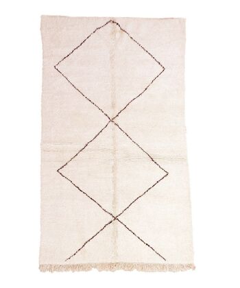 Tapis Berbere marocain pure laine 161 x 267 cm 1
