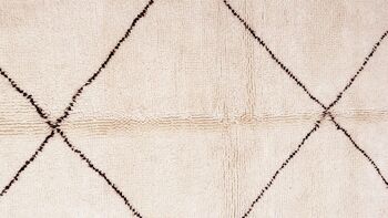 Tapis Berbere marocain pure laine 161 x 267 cm 2