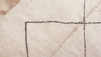 Tapis Berbere marocain pure laine 161 x 267 cm 5