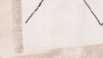 Tapis Berbere marocain pure laine 161 x 267 cm 7