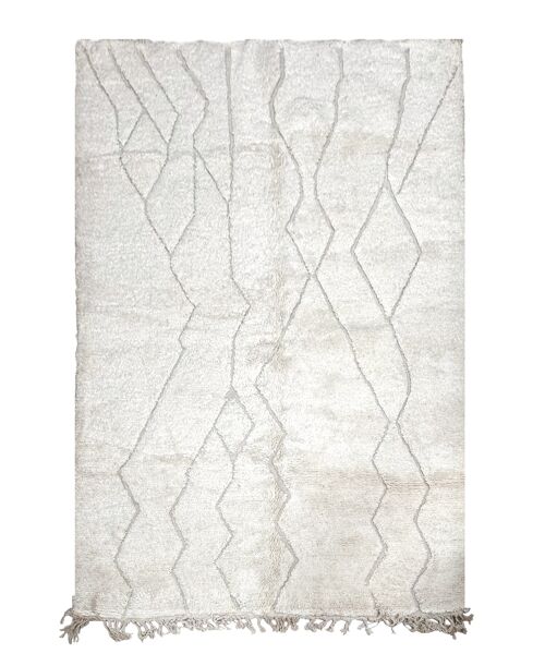 Tapis berbère marocain pure laine 200 x 300 cm