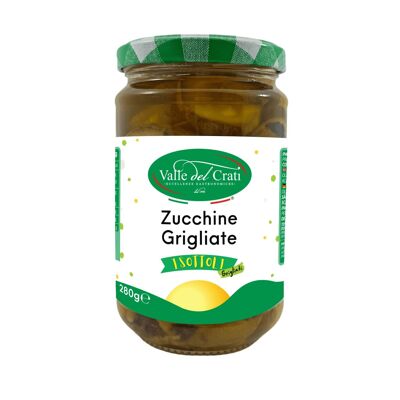 Courgettes grillées, 280g