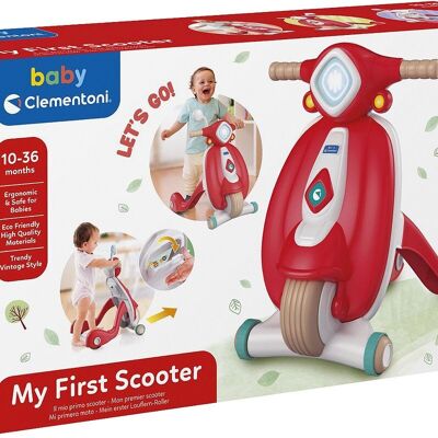 CLEMENTONI - First Scooter Red Trotter