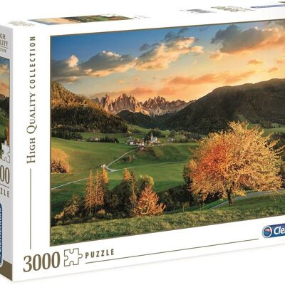 3000 Teile Puzzle Die Alpen