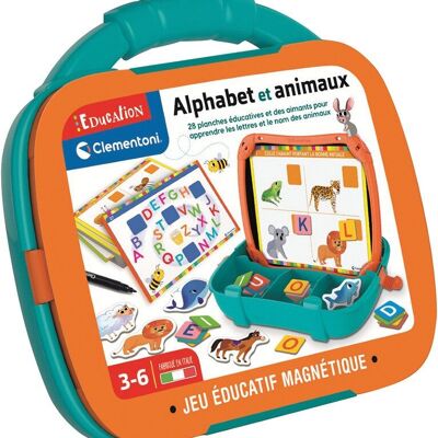 Mallette Lettres Animaux Magnétiques