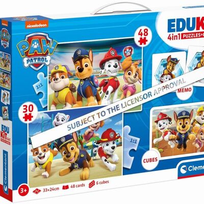 Kit educativo 4 in 1 Paw Patrol