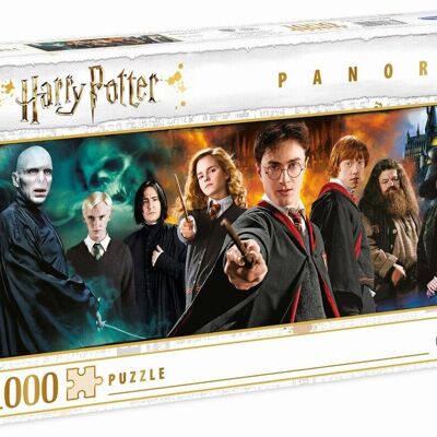 Rompecabezas panorámico de 1000 piezas de Harry Potter