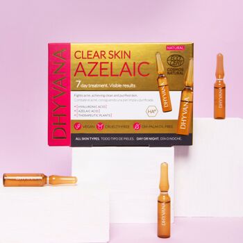 PEAU CLAIRE AZELAIQUE - Ampoules Faciales Antiedad 7 x 2ml. 2