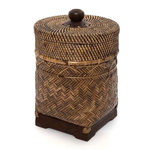 The Bathroom Bin Basket - Natural Brown