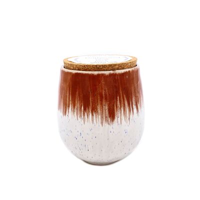 SPA COLLECTION CANDLE 10CM BROWN/TEAK