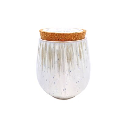 SPA COLLECTION CANDLE 10CM BEIGE/WHITE JASMINE