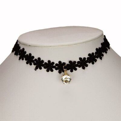 Choker / Kropfband, Schwarz 1