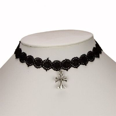 Choker / Kropfband, Schwarz 10