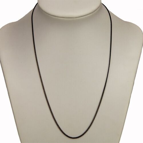 Halskette Kupfer, 43cm, Dunkelgrün