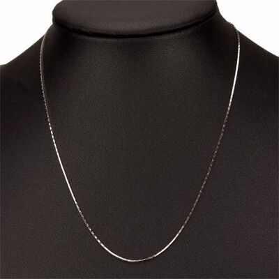 Collier en métal, 41 cm, 0,6 mm