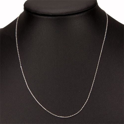 Collana in metallo, 42cm, 0,8mm