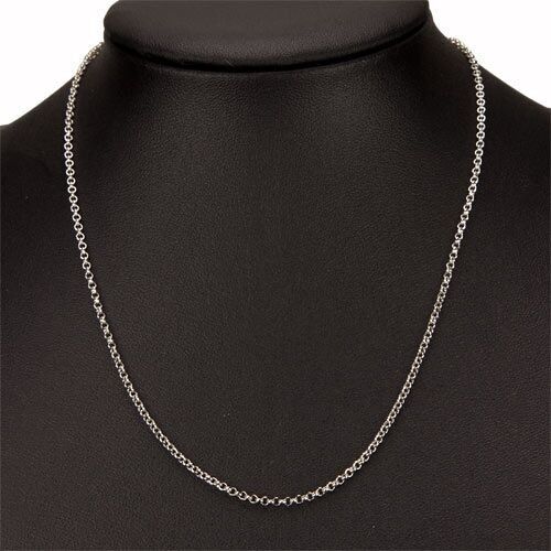 Collana in metallo, 42cm, 2mm