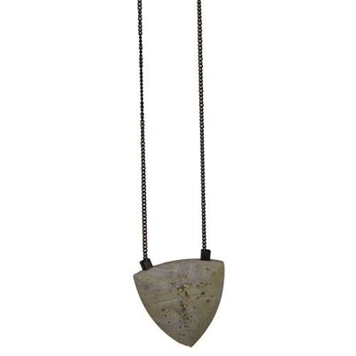 Halskette mit Keramikanhänger, 55cm 6