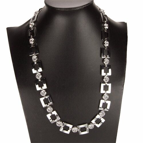 Catena/cintura lunga alla moda, argento 3