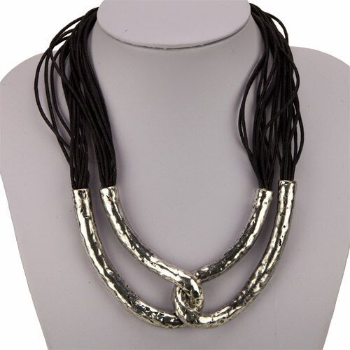 Catena a nastro multifilo rame, argento 1