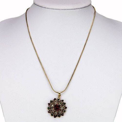 Catena di moda stile antico, oro antico 3